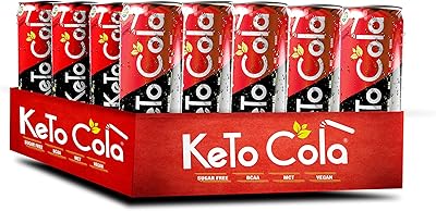 Diet Cola | Laperva Keto Cola - Vegetarian, Zero Calorie, contains 5 mg of MCT and BCAA, 3 mg of glutamine, also includes significant minerals such as sodium, magnesium and potassium (24 pieces (package)).. DIAYTAR NIGERIA brings the marketplace to every Nigerian home with affordable prices and quick delivery.