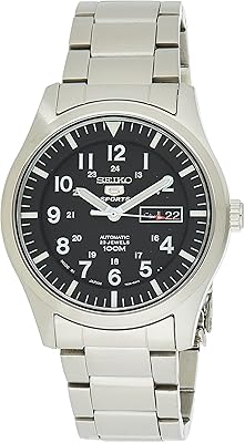 Automatic Seiko Automatic Watch, analog display and stainless steel bracelet, SNZG13J1 model, Silver.. DIAYTAR NIGERIA: Your partner in affordable online retail with reliable shipping across Nigeria.