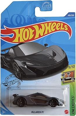 Hot Wheels McLaren P1,149/250 Exotics 9/10 Small car, dark gray.. From essentials to electronics, DIAYTAR Nigeria ships your order in no time.