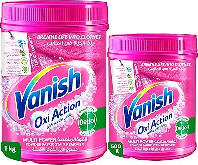 Vanish Oxi Action Detaching Powder, can be used with and without detergents, additives and softening, weighing 1 kg and 500 grams.. Shop confidently with DIAYTAR NIGERIA, offering affordable prices and reliable delivery within a week.