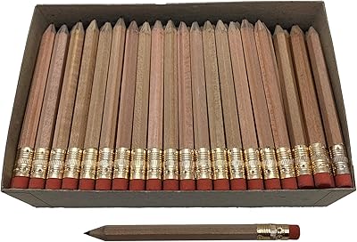 Rifmark Golf Hex #2 pencils - package of 144 - Made in the United States - pre -prone - perfect for schools, offices, sporting events, games, sites and more (natural, with gum).. Discover why DIAYTAR NIGERIA is the smart shopper's choice for affordable products delivered nationwide.