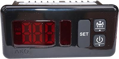 AKO D14123 command panel the thermostat of versatile commercial refrigeration with digital controller "guarantee of the manufacturer of at least 1 year".. Save time and money with DIAYTAR Nigeria’s online store.