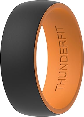 Silicone wedding alliances for men - 10 rings / 7 rings / 4 rings / 1 ring - 2 -layer rubber round strip - 8.7 mm width - 2 mm thickness, rubber, without precious stones.. Every order, every item — DIAYTAR Nigeria delivers fast and reliably.