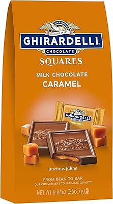 Caramel-flaced milk chocolate squares, 266 ml.. DIAYTAR NIGERIA combines affordability with convenience, delivering your purchases within 5-8 days.