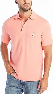 Polo t-shirt with short nautica for men in soft and flexible cotton.. The smarter way to shop online in Nigeria is through DIAYTAR Nigeria.