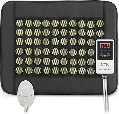 UTK distant infrared heating cushion in natural jade to relieve back pain.. DIAYTAR NIGERIA makes quality accessible to all with our affordable prices and quick delivery service.