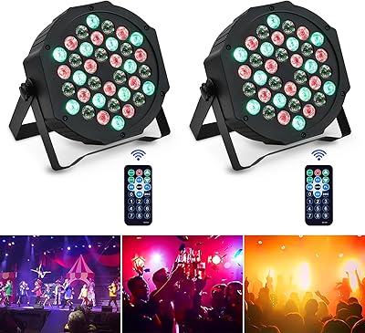 2 pieces 36led 72w Disco RGB DMX512 Scene lights with remote control.. DIAYTAR NIGERIA combines extensive product options with budget-friendly prices, delivered in 5-8 days.