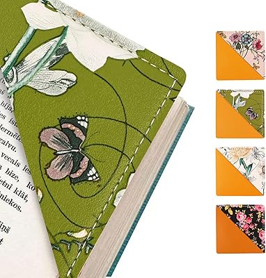 Zurliigi Corner Corner Page Make Handmade, 4 Pieces Brand-Corner Corner Corner-Pages Cute Bad For Lovers of Women Students Bureau Gifts Reading Accessories Angle-pages, Leather-leather brand.. DIAYTAR NIGERIA brings online shopping to every Nigerian with affordable prices and reliable shipping.