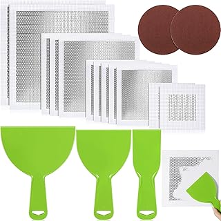 Repair kit, 15 pieces of self-adhesive aluminum wall mesh repair leaf, large aluminum hole rock metal repair of dry ceiling wall patch for plaster of dry cloison ceiling.. DIAYTAR NIGERIA: Where shopping dreams come true with budget-friendly prices and nationwide shipping.