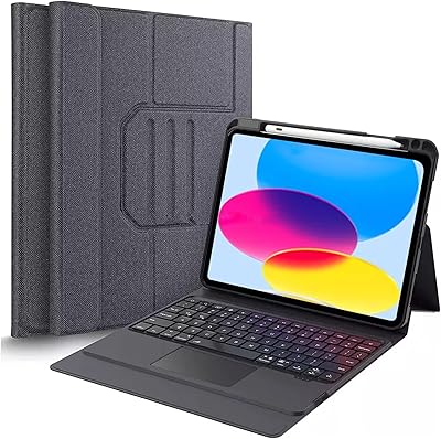 Detachable wireless keyboard protection case with iPad-Stylo holder.. Need something fast? Order it now from DIAYTAR Nigeria.
