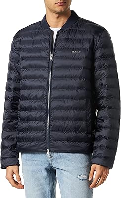 Light-padded Aviator jacket for men 7006300-433-M, evening blue, size M, evening blue, M.. DIAYTAR NIGERIA delivers happiness in 5-8 days with our affordable and diverse product range.