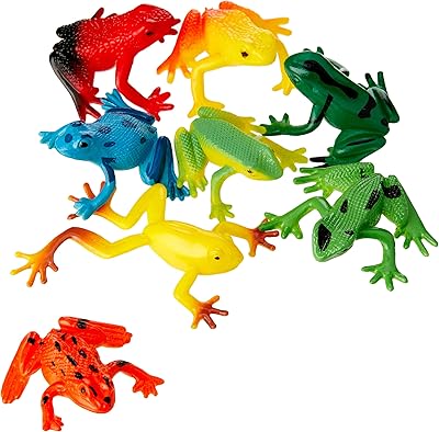 Unique Party 84785 - Filletters of plastic party bags with frog pattern, 8 package.. Shop with confidence on DIAYTAR Nigeria — quality products and timely delivery.