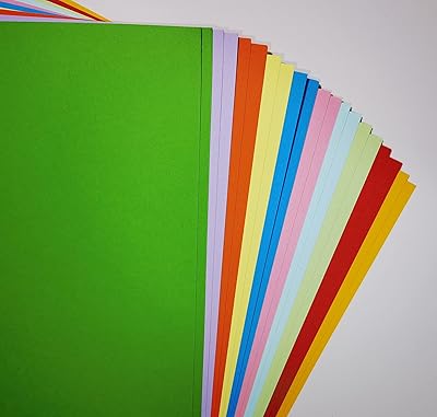 Multicolored craft paper for drawing and DIY (20 sheets, thick, 10 colors, A3 format).. DIAYTAR NIGERIA connects you with thousands of products at competitive prices, delivered within a week.