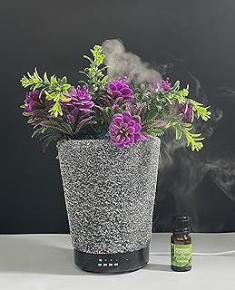House Room Humidifier Flower Pot Aroma Diffuser Decor of Office at Home Home Wedding Frozen Frove Diffuser Essential Oil Gift for Women (Red).. Explore limitless products on DIAYTAR Nigeria — at the lowest prices.