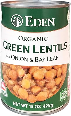 Eden Foods organic lenses with onions and bay leaves, 425 grams.. Shop for everything you need at DIAYTAR NIGERIA, with budget-friendly prices and quick delivery.