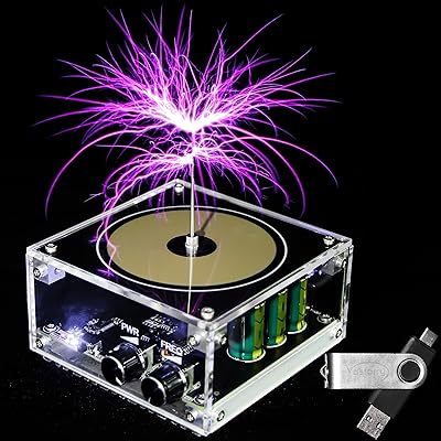 Electric desktop toy with Tesla Music Music with Vastari semiconductors of 10 cm with scientific wireless transmission experimentation tool.. Experience the power of choice with DIAYTAR NIGERIA's extensive catalog delivered within the week.