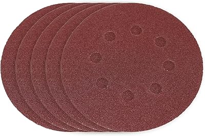 5 -inch orbital sander pads, 80 grain abrasive discs, 8 -hole and loop glass paper (50) package.. DIAYTAR NIGERIA: Making online retail accessible to all with affordable nationwide shipping.