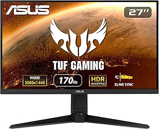 ASUS TOUGH 27 inch 2K (VG27AQL1A) WQHD (2560 x 1440), IPS, 170 Hz (supports 144 Hz), 1 ms, ultra low screen, DHR screen, DHR screen, speakers, Synchronization of G, Visa Support, Display Port, HDMI HDMI.. DIAYTAR NIGERIA: Empowering Nigerians with access to affordable products delivered within 8 days.