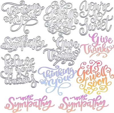 6 matrices of wandering with metal stencil with words think.. DIAYTAR NIGERIA combines the largest product selection with affordable prices and reliable delivery.
