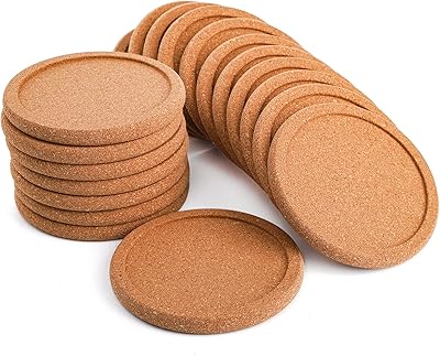 Tiberi 20 pieces below round glass in cork, 4 -inch absorbent glass sides with a grooved round edge for bar, glass cup and table.. Shop for everything you need at DIAYTAR NIGERIA, with budget-friendly prices and quick delivery.