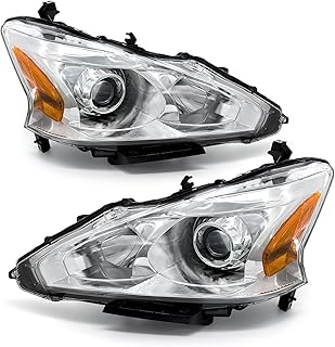 EDKAR LIGHTS ALTIMA 2013-2015 headlight set - Replacement headlights for Nissan Altima 2013-2015 Left and right - Chrome cover.. Your complete retail destination, DIAYTAR NIGERIA combines extensive variety with prompt delivery.