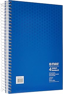 Maxi notebook, 4 sections, spiral binding, rigid cover, 9.5 x 7 inch format, 160 sheets, multicolored, white, 9-HCSUB4 model.. Skip the traffic, shop online — DIAYTAR Nigeria brings it to you.
