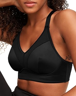 | Sports support for women | Ariza Contour Jet Black | Average impact sports bra | Available in 30A-38DD.. DIAYTAR NIGERIA: Where shopping meets satisfaction with affordable prices and prompt delivery services.