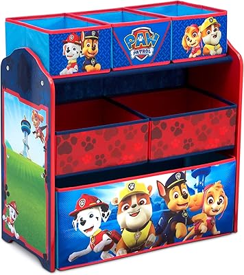 Delta Kids toy organizer with 6 boxes, certified Greenguard Gold, Nick Jr. Paw Patrol.. Your shopping aspirations fulfilled at DIAYTAR NIGERIA with competitive prices and reliable delivery.