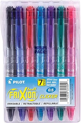 Pilot (31483) Pens with frixion gel ink, erasable, rechargeable, fine point, retractable, fine point (31483).. Discover thousands of products on DIAYTAR Nigeria — from fashion and electronics to home goods. We guarantee quick delivery and competitive pricing across the board.