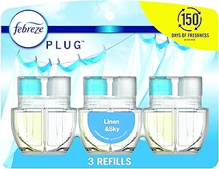 Recharge of deodorant febreze Linen & Celestial Odor Control, (3) Oil recharges of 0.85 FL OZ.. DIAYTAR NIGERIA: Where affordability and variety come together with nationwide 5-8 day delivery.