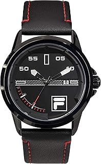 Relaxed watch for men, analog, leather-38-170-101.. DIAYTAR NIGERIA: Making online shopping accessible with affordable prices and nationwide delivery service.