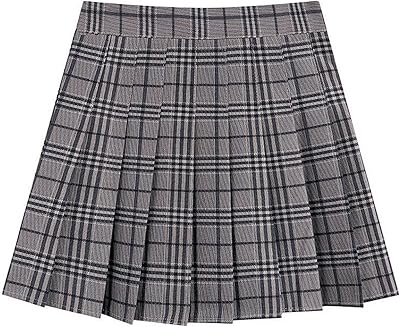 Short summer skirt for woman pleated skirt with tiles in style.. DIAYTAR Nigeria — the online store where variety meets value.
