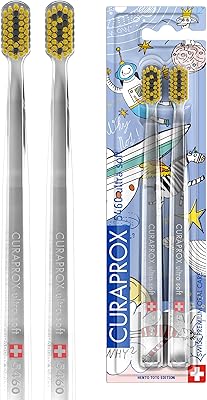 CuraProx CS 5460 Ultra soft toothbrush - Duo Hinto Toto Edition Adult Tot Brush 5460 Coren® hairs - Curaprox manual toothbrush.. Experience the convenience of one-stop shopping with DIAYTAR NIGERIA's diverse and affordable marketplace.