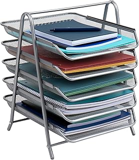 Mind Reader table organizer with 5 sliding trays for letters, documents, mail, files and paper, money.. DIAYTAR NIGERIA transforms online shopping with competitive prices and dependable nationwide delivery.