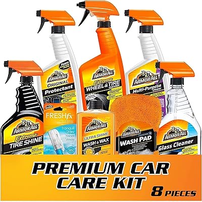 The Armor All Premier car maintenance kit includes a wax and car washing kit, a window cleaner, a car deodorizer and a tire and wheels cleaner, 8 rooms.. Your budget-friendly online marketplace, DIAYTAR NIGERIA delivers a world of products in just 5-8 days.
