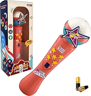 Vyto Karaoke Karaoke Microphone Integrated musical microphone and flashing light singing with battery.. Affordable convenience is here — shop DIAYTAR Nigeria today.