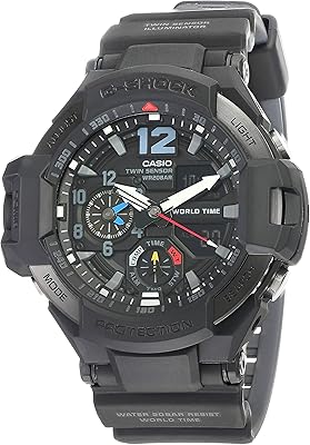 Montre casio g-shock master of g gravity master black pour homme ga1100-1a1, noir, bracelet.. Shop across categories with ease at DIAYTAR NIGERIA, delivering affordability within the week.