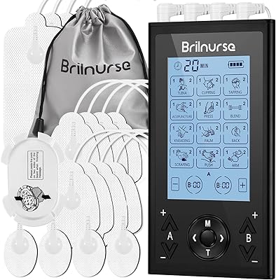 Pain relief device with 16 electric electrodes, 24 modes and 20 levels of intensity reloadable muscle stimulator for back pain.. DIAYTAR NIGERIA revolutionizes online retail with our vast selection and cost-effective delivery options.