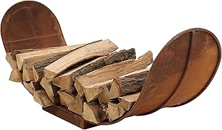 4 -foot Sunnydaze wooden wood log support, storage holder for exterior chimney, rustic steel.. DIAYTAR NIGERIA: Revolutionizing accessibility to quality products at budget-friendly prices across Nigeria.