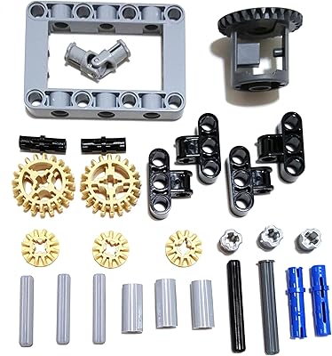 LEGO differential gear set (gear gears axes and connectors) 27 pieces.. Nigeria’s trusted store online — DIAYTAR Nigeria never disappoints.