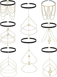 8 pieces of snake thigh chains, female leg jewelry, Boho Boiled crystal body chains, summer party, beach thigh jewelry for women.. DIAYTAR NIGERIA combines extensive product options with budget-friendly prices, delivered in 5-8 days.