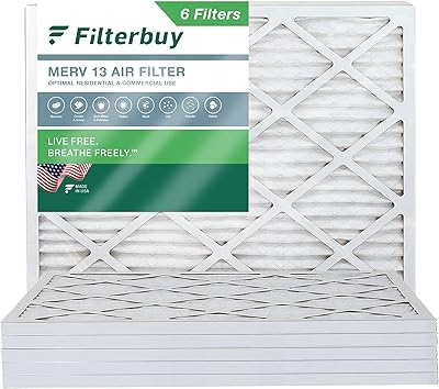 Air filter for 16x22x1 merv 13 filter bay, pleated filters for air conditioning oven (6 parts, platinum).. The smarter way to shop online in Nigeria is through DIAYTAR Nigeria.
