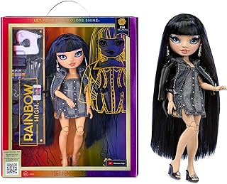 Rainbow Hi Kim - Mannequin doll in trendy outfit in blue denim and more than 10 colorful game accessories. Excellent gift for children aged 4 to 12 and collectors.. Experience the future of shopping with DIAYTAR NIGERIA's extensive selection delivered in just 5-8 days.