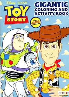 Pixar Disney Toy Story - Coloring and Gigatech activity book - 200 pages.. DIAYTAR NIGERIA makes quality accessible with our extensive catalog and competitive delivery rates.