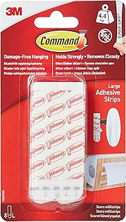 Command charging strips, size L, white, 6 bands (17023p-es).. Easy checkout, quick delivery — shop now on DIAYTAR Nigeria.