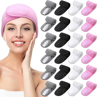 Package of 24 face makeup bands for washing towel shower.. Elevate your shopping experience with DIAYTAR NIGERIA's vast catalog and budget-friendly options.
