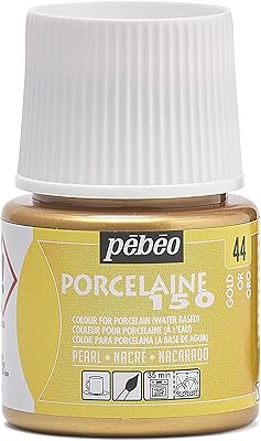 Pébéo 150 porcelain painting, porcelain dishes painting, 45 ml bottle - gold.. DIAYTAR Nigeria: Your one-stop online shop with unbeatable prices and nationwide delivery in under 8 days.