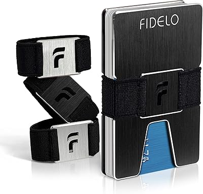 Fidelo minimalist portfolio for men - End portfolio with credit card holder - wallet with front pocket with RFID for men blocking.. Experience convenient online shopping on DIAYTAR Nigeria — wide selection and affordable delivery.