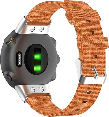 Holded strap suitable for Garmin Forerunner 45, Garmin Swim 2, replacement strips in breathable nylon fabric, bracelets, bracelet accessories for Garmin Forerunner 45s for men and women.. DIAYTAR NIGERIA: Where value shopping meets reliable 5-8 day delivery across the nation.