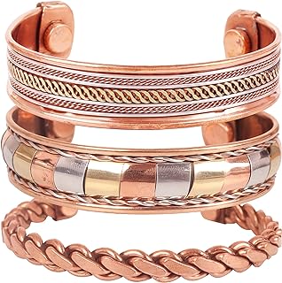 Copper bracelet with three layers of Indian design Touchstone Spiritual Buddha bracelet for the.. Your ideal shopping companion, DIAYTAR NIGERIA offers unmatched variety with delivery within a week.